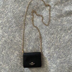 Coach Wallet Purse With Chain Like New! - image 1